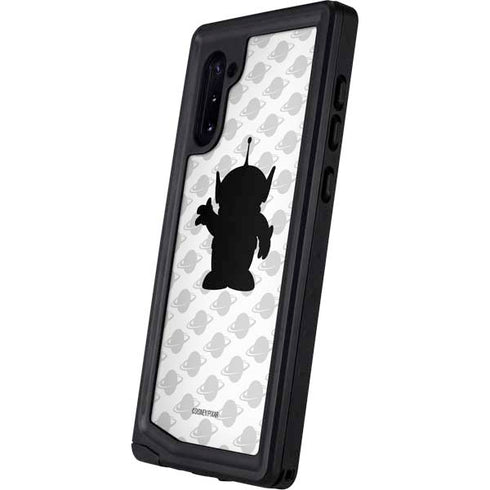 Disney Toy Story Alien Silhouette Galaxy Note 10 Waterproof Case