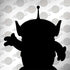 Disney Toy Story Alien Silhouette Galaxy Note 8 Skin