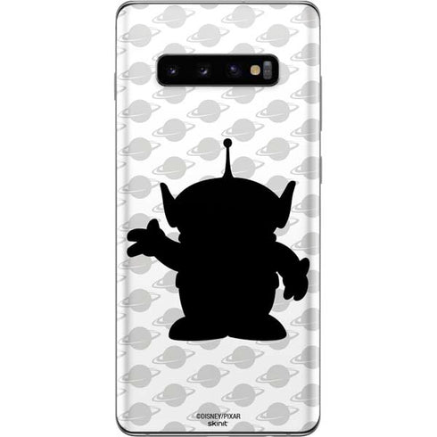 Disney Toy Story Alien Silhouette Galaxy S10 Plus Skin