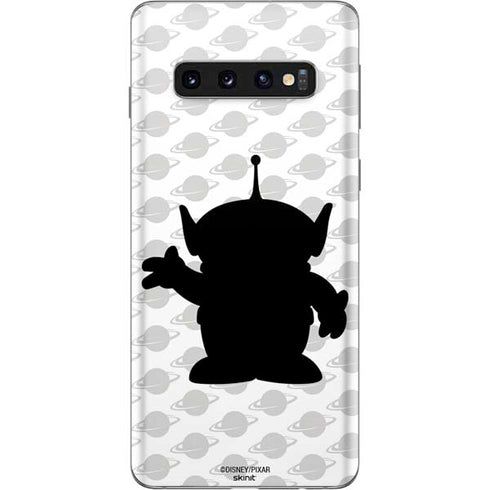 Disney Toy Story Alien Silhouette Galaxy S10 Skin