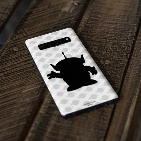 Disney Toy Story Alien Silhouette Galaxy S10 Skin
