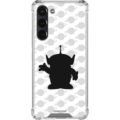 Disney Toy Story Alien Silhouette Galaxy S24 FE Clear Case