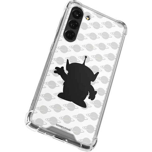 Disney Toy Story Alien Silhouette Galaxy S24 FE Clear Case