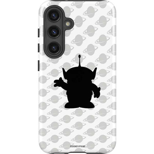 Disney Toy Story Alien Silhouette Galaxy S25 Plus Impact Case