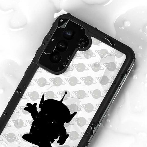 Disney Toy Story Alien Silhouette Galaxy S24 Plus Waterproof Case