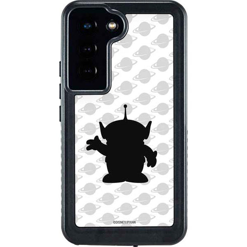 Disney Toy Story Alien Silhouette Galaxy S24 Waterproof Case