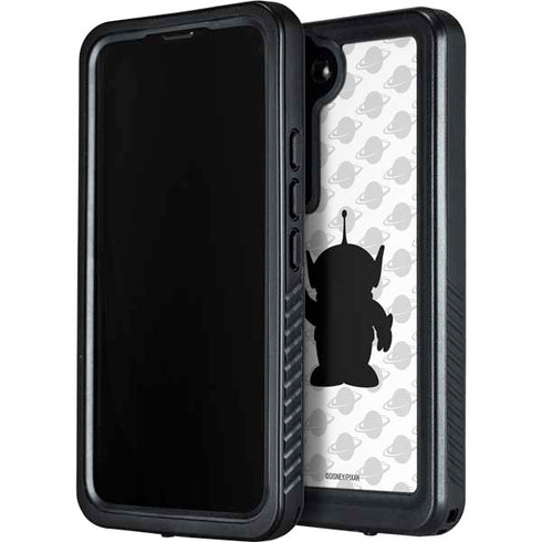 Disney Toy Story Alien Silhouette Galaxy S24 Waterproof Case