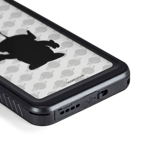 Disney Toy Story Alien Silhouette Galaxy S24 Waterproof Case