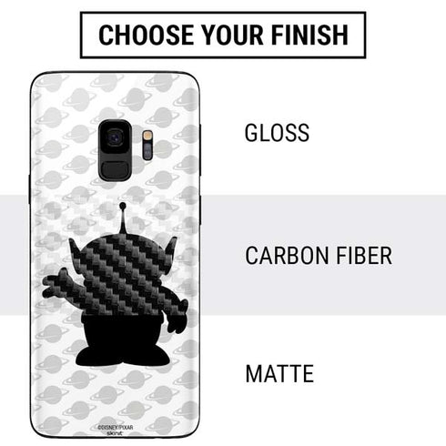 Disney Toy Story Alien Silhouette Galaxy S9 Skin