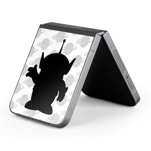 Disney Toy Story Alien Silhouette Galaxy Z Flip6 Skin