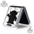Disney Toy Story Alien Silhouette Galaxy Z Flip6 Clear Case