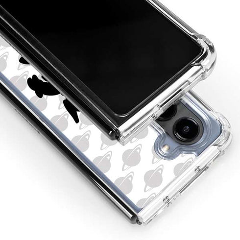 Disney Toy Story Alien Silhouette Galaxy Z Fold5 5G Clear Case