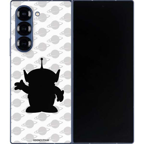 Disney Toy Story Alien Silhouette Galaxy Z Fold6 Skin