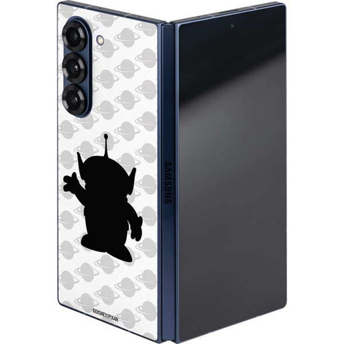 Disney Toy Story Alien Silhouette Galaxy Z Fold6 Skin