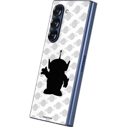 Disney Toy Story Alien Silhouette Galaxy Z Fold6 Skin