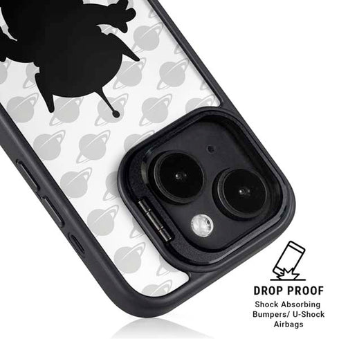 Disney Toy Story Alien Silhouette iPhone 15 Kickstand Case