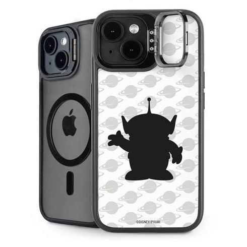 Disney Toy Story Alien Silhouette iPhone 15 Plus Kickstand Case