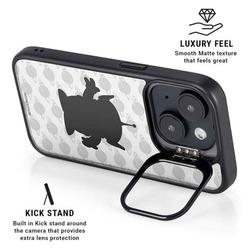 Disney Toy Story Alien Silhouette iPhone 15 Plus Kickstand Case