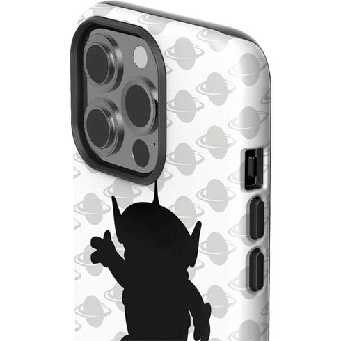 Disney Toy Story Alien Silhouette iPhone 15 Pro Impact Case