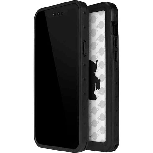 Disney Toy Story Alien Silhouette iPhone 15 Pro Waterproof Case