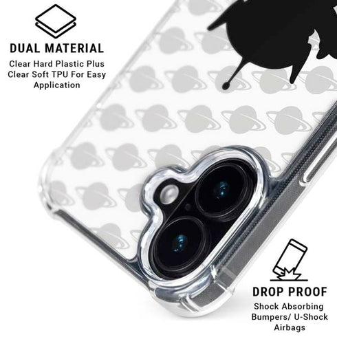 Disney Toy Story Alien Silhouette iPhone 16 Clear Case