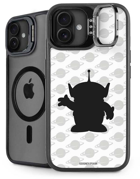 Disney Toy Story Alien Silhouette iPhone 16 Plus Kickstand Case