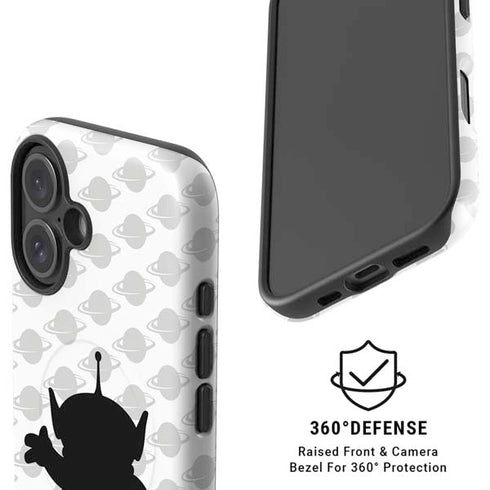 Disney Toy Story Alien Silhouette iPhone 16 Plus Magsafe Impact Case