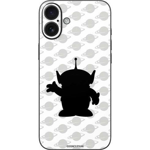 Disney Toy Story Alien Silhouette iPhone 16 Plus Skin