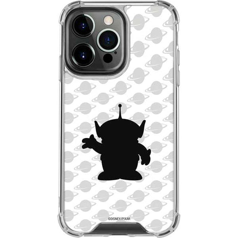 Disney Toy Story Alien Silhouette iPhone 16 Pro Clear Case