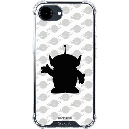 Disney Toy Story Alien Silhouette iPhone 16e Clear Case
