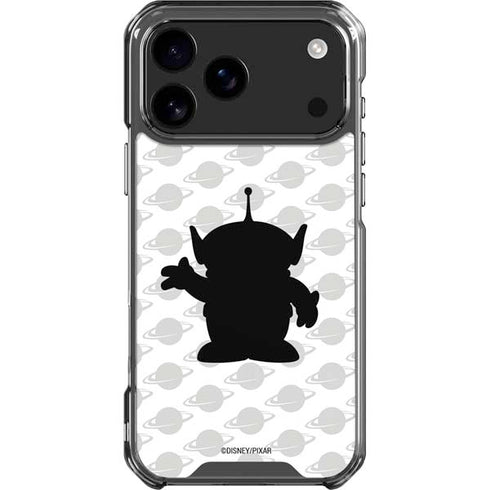 Disney Toy Story Alien Silhouette iPhone 18 Pro Max Clear Case