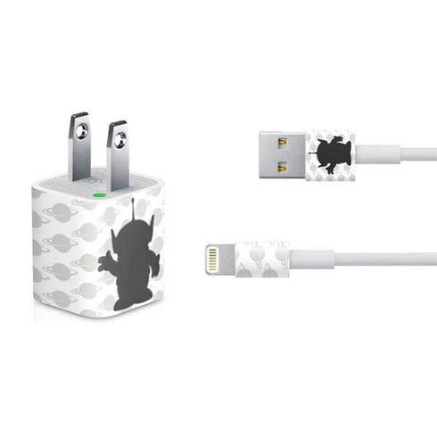 Disney Toy Story Alien Silhouette iPhone Charger (5W USB) Skin