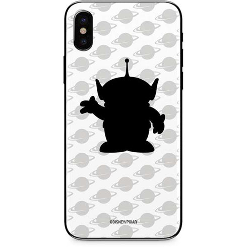 Disney Toy Story Alien Silhouette iPhone XS Skin