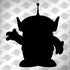 Disney Toy Story Alien Silhouette Dell Latitude Skin