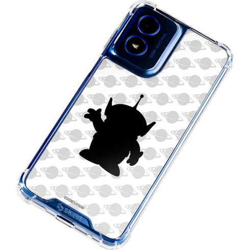 Disney Toy Story Alien Silhouette Moto G Play 4G (2024) Clear Case