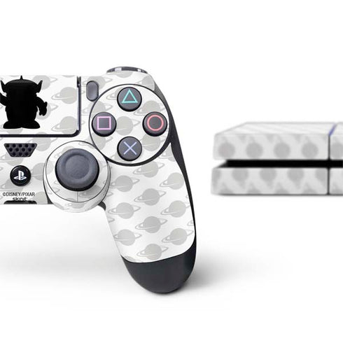 Disney Toy Story Alien Silhouette PS4 Console and Controller Bundle Skin