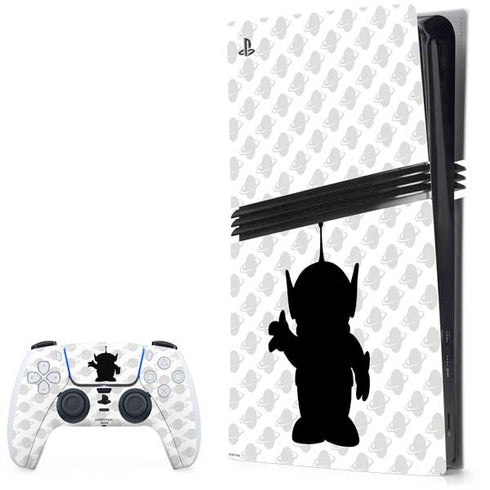 Disney Toy Story Alien Silhouette PS5 Pro Bundle Skin