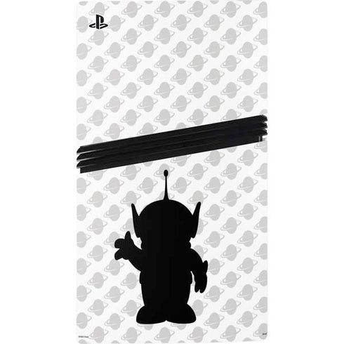 Disney Toy Story Alien Silhouette PS5 Pro Disk Bundle Skin
