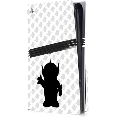Disney Toy Story Alien Silhouette PS5 Pro Disk Console Skin