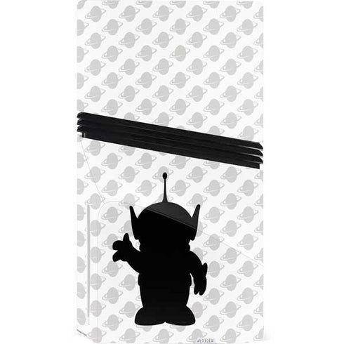 Disney Toy Story Alien Silhouette PS5 Pro Disk Console Skin