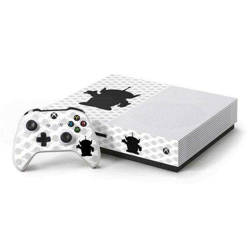 Disney Toy Story Alien Silhouette Xbox One S Console and Controller Bundle Skin