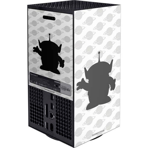 Disney Toy Story Alien Silhouette XBox Series X Digital Edition Console Skin