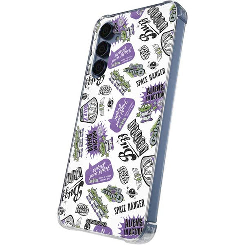 Disney Toy Story Aliens In Action Galaxy A35 5G Clear Case