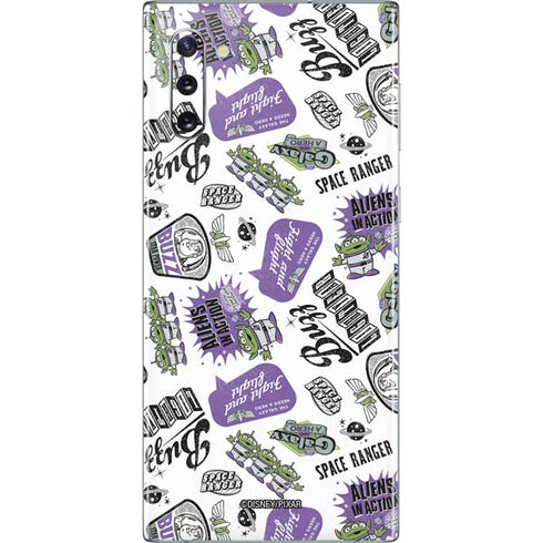 Disney Toy Story Aliens In Action Galaxy Note 10 Skin