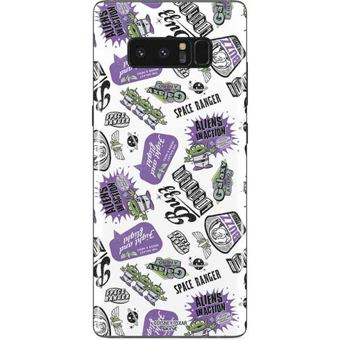 Disney Toy Story Aliens In Action Galaxy Note 8 Skin