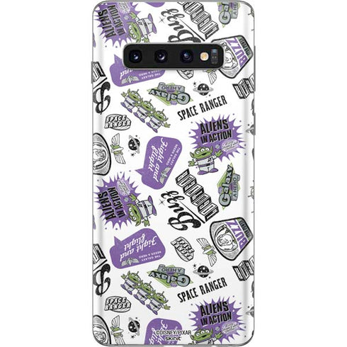 Disney Toy Story Aliens In Action Galaxy S10 Skin