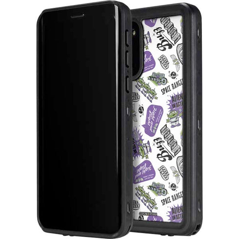 Disney Toy Story Aliens In Action Galaxy S20 Plus Waterproof Case