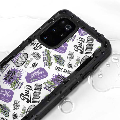 Disney Toy Story Aliens In Action Galaxy S20 Plus Waterproof Case