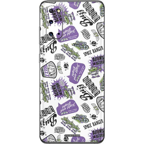Disney Toy Story Aliens In Action Galaxy S20 Skin
