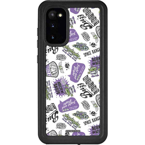 Disney Toy Story Aliens In Action Galaxy S20 Waterproof Case